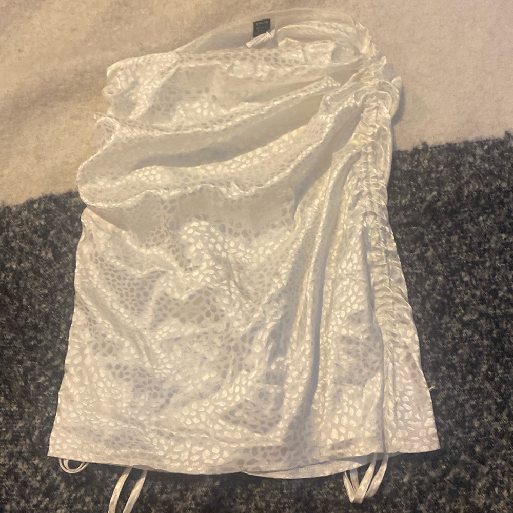 SHEIN strapless tank side ruched bundle 5 for 15$